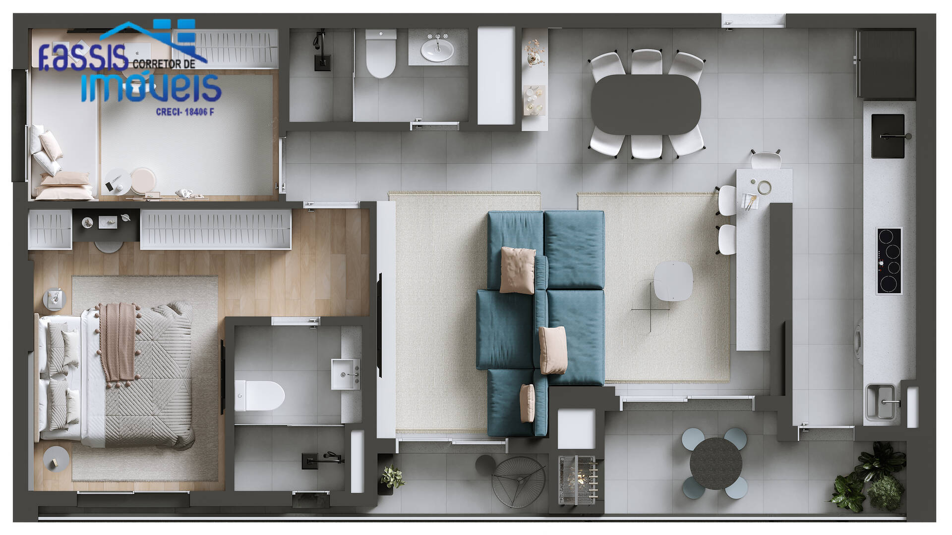 Apartamento à venda com 3 quartos, 78m² - Foto 6